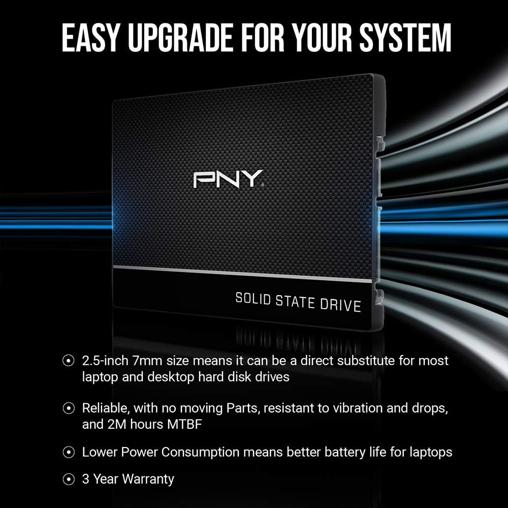 Pny CS900 2.5 Inch Solid State Drive (SSD) Pny CS900 2.5 Inch Solid State Drive (SSD)